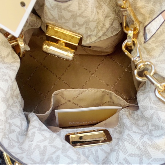 NWT Michael Kors Large Clutch Shoulde Chain Crossbody Bag MK❤️Gaby’sBags - Picture 5 of 5